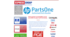 Desktop Screenshot of expresspartstore.gr
